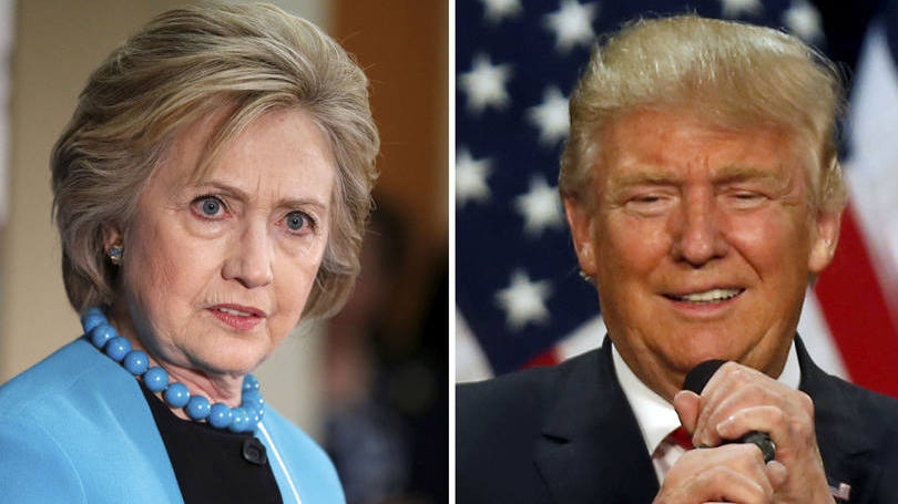 Estados Unidos  Segundo uma nova pesquisa eleitoral divulgada na quarta-feira, os pré-candidatos à presidência dos Estados Unidos, Hillary Clinton, pelo lado democrata, e Donald Trump, entre os republicanos, estão tecnicamente empatados. 